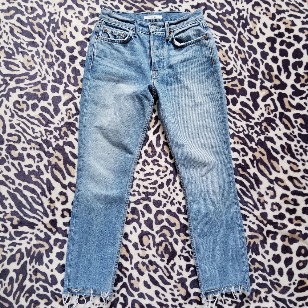 GRLFRND Karolina Skinny Jean in Lost Forever